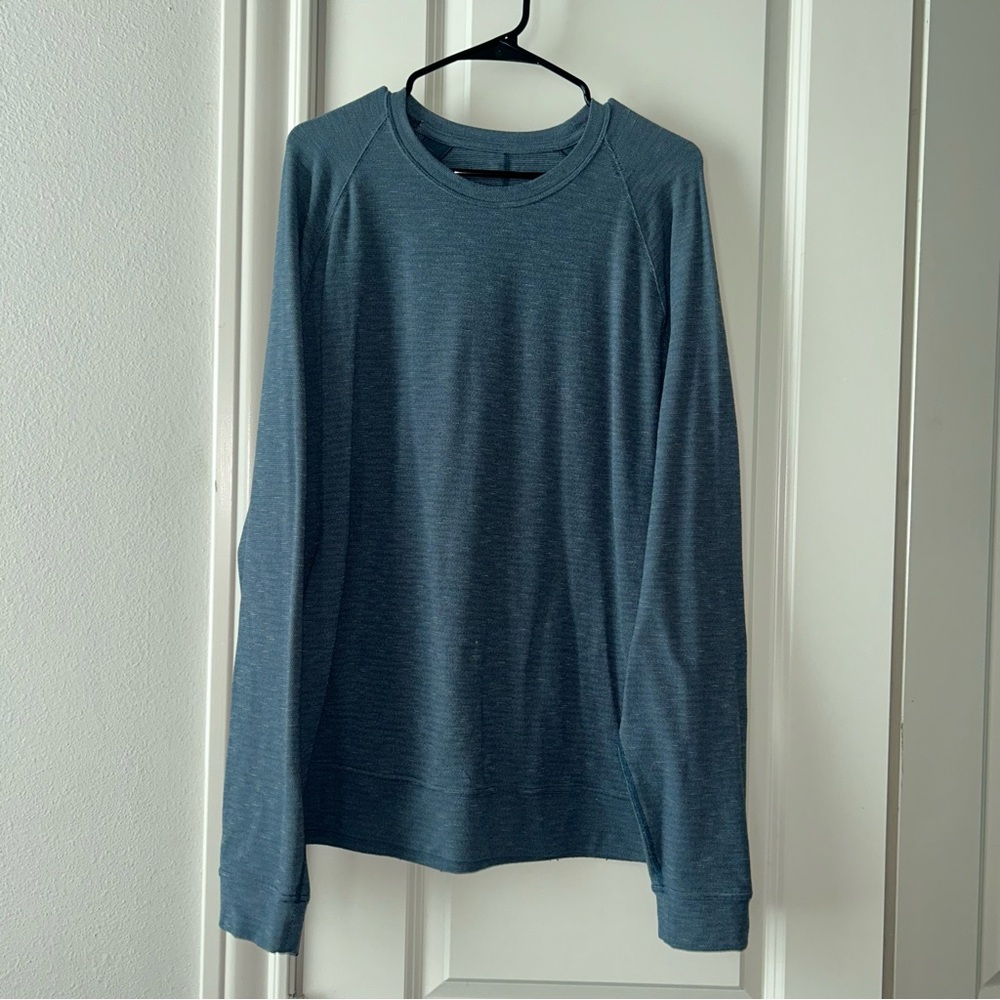 Lululemon Athletica Blue Long Sleeve Tee
